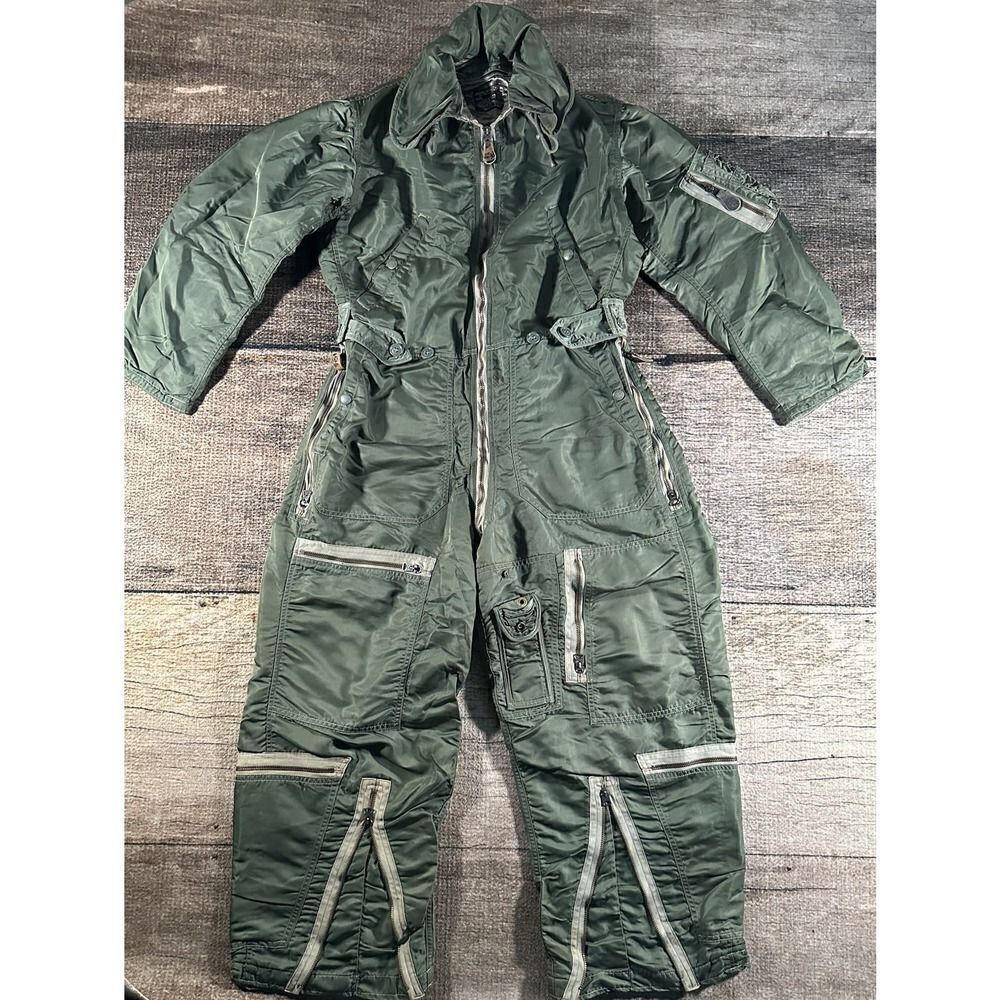 Vintage Type CWU-1/P Mens Coverall Flying 8415-576-3405 Small Short 1962